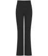 SK428 SF Clothing Ladies Flared Leggings Black colour image